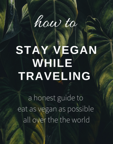 Vegan + Reisen – geht das überhaupt?