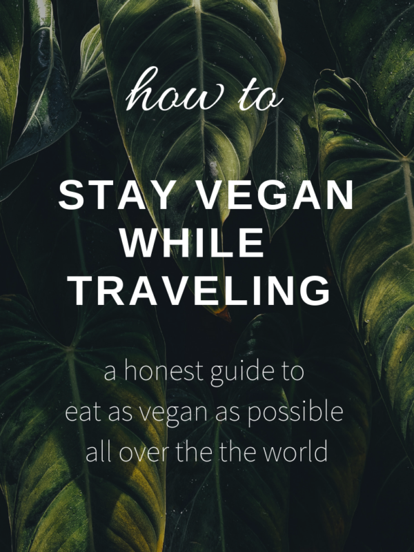 Vegan + Reisen – geht das überhaupt?