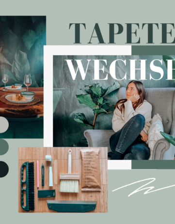 Changing corners: Interior Inspiration & Botany Tropical Forest Green Tapete