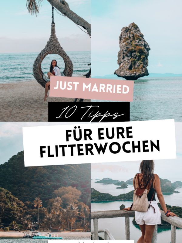 Die 10 besten Tipps für unvergessliche Flitterwochen + gratis Checkliste